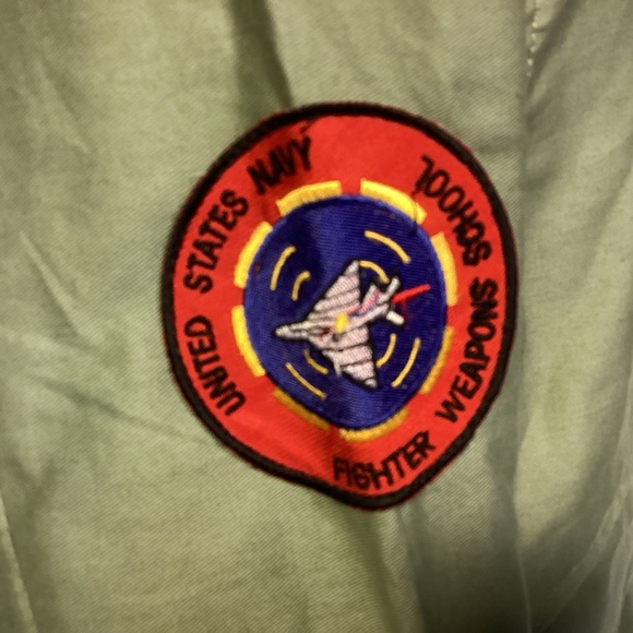 Top Gun 2 Captain Pete Mitchell Flight bomber Jacket size 2XL Tom Cruise - Picture 7 of 10